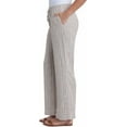 thumbnail image 3 of Briggs Pull On 55% Linen, 45% Rayon Two Front Slash Pockets, Pants (Women's XS), 3 of 4