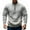 Light Gray, variant on Vividxx Sweatshirts For Men Fall Winter Stand Collar Half Zipper And Multiple Pockets Outerwear