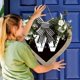 thumbnail image 3 of Guirnalda de 26 letras en forma de corazón con el apellido A Z para colgar en la puerta de entrada Guirnalda de primavera para colgar en la puerta de entrada, 3 of 3
