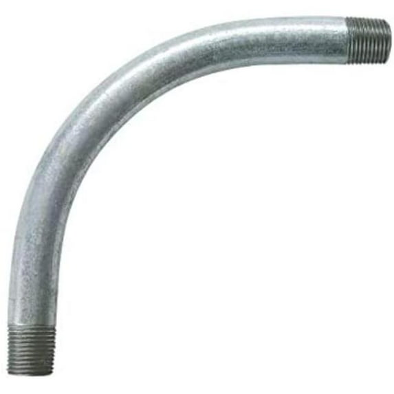 Morris Products 16104 1.25 in. x 90 deg Galvanized Rigid Conduit Elbow
