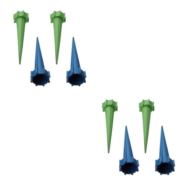 jesticaly 4 PCS Auto Drip Irrigation Watering Dripper Spike Kits Garden Household Plant Flower Automatic Waterer Tools 2Set