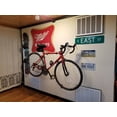 thumbnail image 4 of Minimalist Bike Wall Rack | Road & Mountain Bike Garage Hook, 4 of 11
