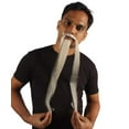 thumbnail image 6 of HPO Adult Men's Extra Long White Color Emperor Beard & Mustache Perfect for Cosplay, 6 of 9