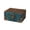 Blue, variant on Vintage Wooden Storage Box, Decorative Treasure Chest, Rustic Jewelry Organizer, Keepsake Container, Home Decor Accent, Blue