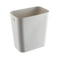 thumbnail image 2 of Kitchen Trash Can, Step-On Garbage Can with Lid, Tall Kitchen & Bathroom Trash Can, Small Office Waste Bin, Gray - Xuniizn, 2 of 8
