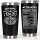 thumbnail image 1 of Regalos para abuelos, vaso de Navidad, los mejores regalos para abuelos de nietos, el mejor regalo para abuelos, taza n.° 1 para abuelos, regalos para abuelos de nietas, taza de café para nietos, 20, 1 of 6