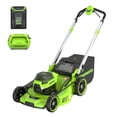 thumbnail image 1 of (Open Box) Greenworks 60V 21" Push Mower with 5.0Ah Battery & Charger, 1 of 6