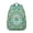 Greenish-blue-6, variant on Abstract Mandala Design Backpack for Students Comfortable, Durable School Bag with Trippy Geometric Patterns and Artistic Fusion of Colors