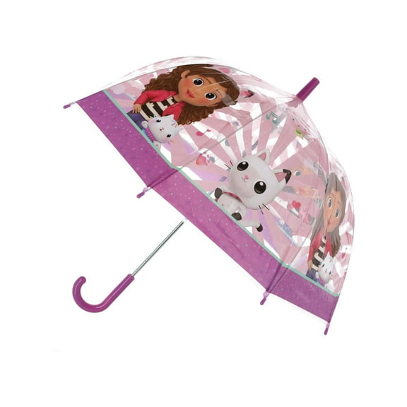 Textiel Trade Girl's Gabby's Dollhouse Stick Umbrella