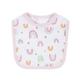 thumbnail image 2 of Gerber Baby Girl Terry Bibs, 3 (One Size), 2 of 7