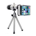 thumbnail image 2 of Generic 12X Optical Camera Lens Telephoto Mount Tripod & Phone for 6 Hugo Accesorio del teléfono, 2 of 10