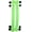 Green, variant on Kid Size Replacement Straps for Clogs also built in Charm Holder and Bonus Rivets (7 3/4 inches black, black)