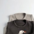 thumbnail image 4 of Spring Autumn Kid's Cotton Knit Vest Korean Cute Animal Jacquard Boys Waistcoat Girls Sleeveless Sweater Children's Outwear, 4 of 6