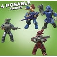thumbnail image 4 of MEGA Halo Infinite UNSC Gungoose Gambit Building Kit with 4 Figures (135 Pieces), 4 of 6