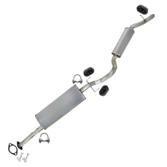 Cat Back Exhaust Kit for 2002–2009 Pontiac Montana 3.4L/3.5L/3.9L, 2005–2006 Saturn Relay 3.5L/3.9L