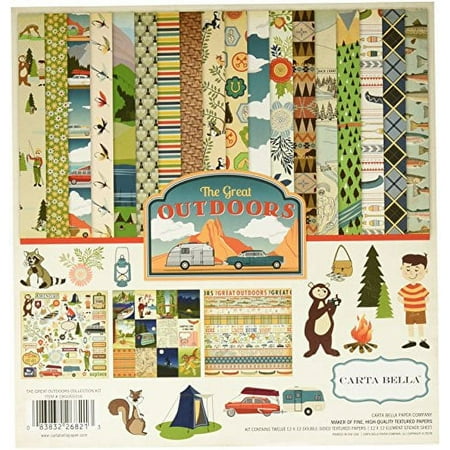 UPC: 0083832268213 | Carta Bella Collection Kit 12 x 12 Great Outdoors
