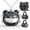 Black, variant on Kids Bear Ear Clip On Earbuds, Open Ear Earbuds with Rotatable Case - 85dB Safe Volume, 30H Playtime, Built-in Mic, Wireless Bluetooth Headphones for School Travel, Gift for Girls Boys