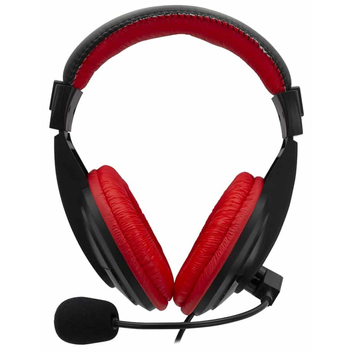 Audifono Gamer Jack 3.5 Ps4 Ps5 Xbox Rojo Loud Monster Gamer