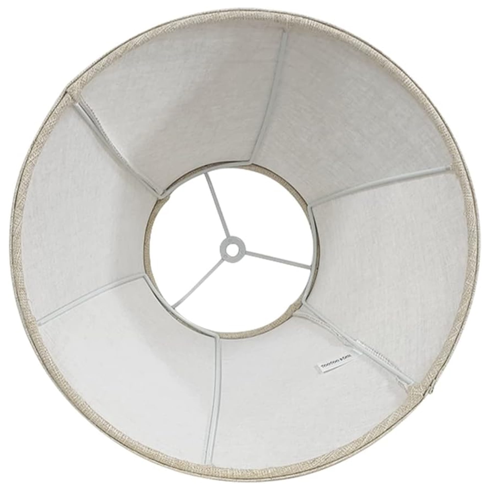 TOOTOO STAR Small Brown Lamp Shade for Table Lamps-Bell Bedside Lampshade