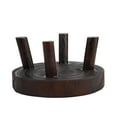 thumbnail image 6 of Yuedong Plants Tray Vintage Wood Garden Plant Pot Riser Display Stands Riser Flower Display Holder Flower Pot Rack Bonsai Display Shelf Office Dining Room Indoor Outdoor Decor-3 Size Available, 6 of 24
