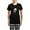 With Checker Pant, variant on CafePress - Skating Panda Pajamas - Women's Short Sleeve Print T-Shirt and Pants Dark Cotton Pajama Set
