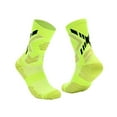 thumbnail image 5 of Elegant Choise 1-3 Pairs Athletic Cushioned Crew Socks, Athletic Running Socks Wicking One-size, 5 of 15