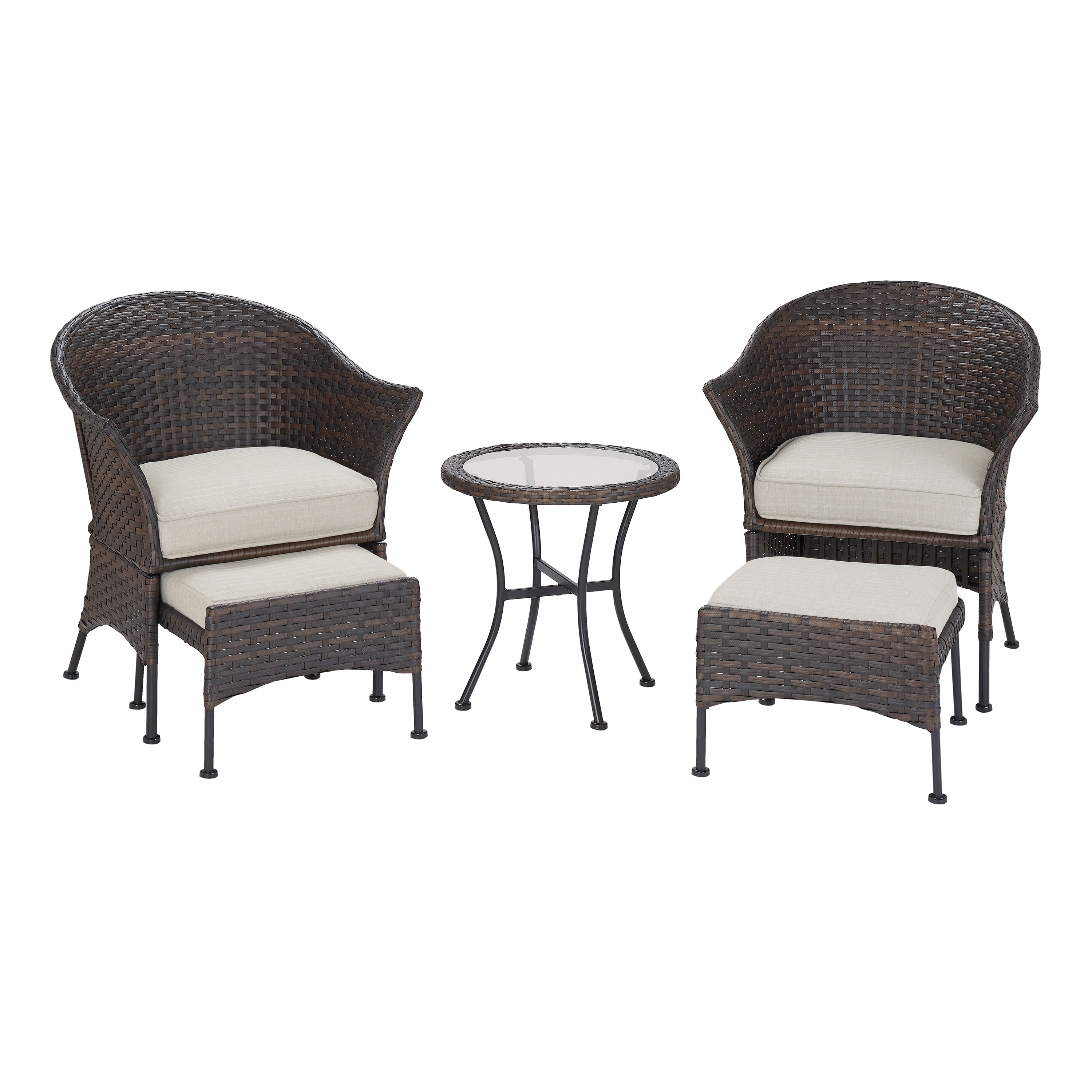 Mainstays Arlington Glen 5 Piece Outdoor Furniture Patio Leisure