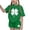 Green, variant on Clothes for Girls 7-8 Sets 2 Piece Sets for Girls Children's St. Patrick's Day Printed Short Sleeve Round-Neck Blouses Two-Piece Set for Kids(4-16 Years)