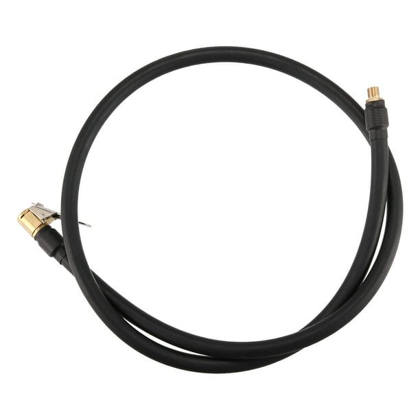 Neumático Válvula Vástago Extensión Inflador Extensión Manguera para Auto 100cm