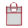 thumbnail image 1 of Bolsas de libros , bolsa de almacenamiento de malla, bolsas de lectura, bolsa de , bolso de mano para organizar revistas, libros de Rojo Gloria Bolsas de libros, 1 of 9