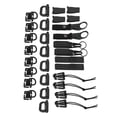 thumbnail image 2 of Molle Attachments, Plastic Material Orderly Storage Backpack Attachments Practical  For Camping Black,OD Green,Soil Color, 2 of 8