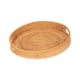 thumbnail image 2 of Bandeja de ratán para servir, decorativa, redonda, versátil, para mesa de café. 35cm, 2 of 9