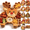 H#002, variant on Christmas Divided Charcuterie Platter, Festive Holiday Serving Tray, Multi Compartment Grazing Board with Santa Gingerbread Man Penguin Shapes, for Xmas Dinner & Family Potluck C