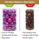 thumbnail image 3 of Laklulu 34 Piezas Adornos de Bolas de Navidad Juego de Bolas de Navidad 4 cm/1,57 Pulgadas Bolas de decoración de árbol de Navidad Adornos Colgantes, 3 of 6