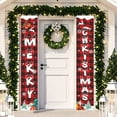 thumbnail image 6 of Merry Christmas Outdoor Hanging Banner Christmas Door Banner Sign Home Wall Decoration Banner Welcome Banner Party Decor, 6 of 6