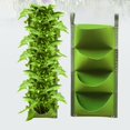 thumbnail image 4 of Washranp Pockets Hanging Planter Bags,Felt Waterproof Load-bearing Strongly Absorbent Vertical Wall-mounted Flower Grow Bags for Garden Decor, 4 of 8