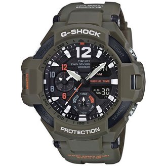 Casio G-Shock Men's GG-1000-1A Mudmaster Watch, Black Band