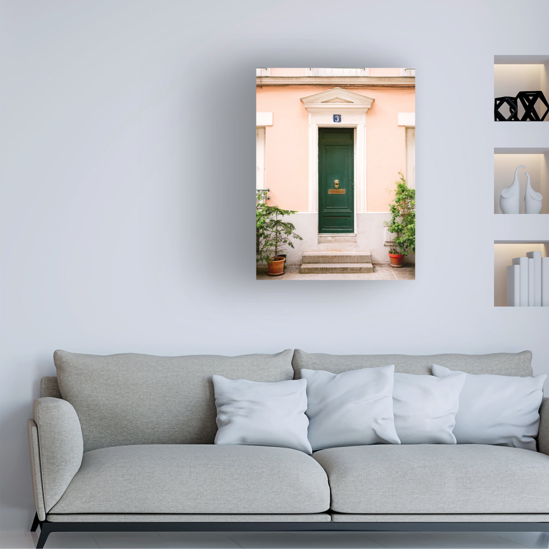 Trademark Fine Art Raisa Zwart  Rue de Cremieux number 3 Paris Canvas Wall Art