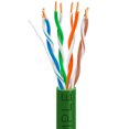 thumbnail image 2 of Cmple - Cat-5E Bulk Cable 350MHz UTP 24AWG Bare Copper CMR Rated 1000FT Green, 2 of 3
