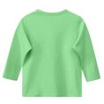 thumbnail image 4 of Cethrio Girls T Shirts, Summer Graphic Crew Neck Casual 3/4 Sleeve Tops Green Size 6, 4 of 4