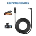 thumbnail image 5 of YQMAJIM Cable de extensión para cámara de visión trasera de 0.098 in, (6 pies más grueso) cable de extensión para cámara de respaldo de 90 grados, cable adaptador de extensión para cámara de espejo co, 5 of 5