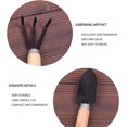 thumbnail image 3 of Jinsinto 3 Pcs Mini Garden Tools, Garden Tools, Gardening Tool Set, Wooden Garden Tool Set, Home Planting Kit, for Weeding, Soil Loosening, Transplanting, Planting, 3 of 5