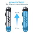 thumbnail image 2 of Yescom Foldable Adjustable Aqua Bag Exercise Water Weight Portable Strength Training Home Gym Workout Cardio,Gray, 2 of 11