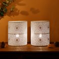 thumbnail image 5 of JHY DESIGN Vintage Dimmable Timer 2-Light LED Edison Style Painted Battery Powered Wall Sconces, 5 of 7
