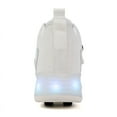 thumbnail image 5 of Kids Roller Skates Light up Shoes with Wheels Shoes LED USB Charging Roller Sneakers for Girls Boys Birthday Christmas Gift, 5 of 18