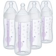 thumbnail image 1 of Biberón NUK Smooth Flow Pro anticólico, 300 ml, paquete de 4 unidades, para niña, 1 of 7