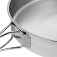 thumbnail image 4 of Camping Cookware Pot, Portable Stainless Steel Camp Cook Pan, Lightweight Stackable Camping Pots For Outdoor Backpacking Camping Hiking Picnic, 4 of 8