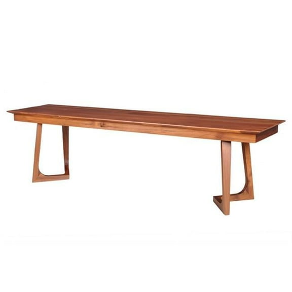 Godenza Bench, Walnut - Brown