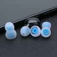 thumbnail image 5 of Yucurem 3 Pairs(6pcs)l M S Silicone in Ear Ear Tip for Kz Earphones(white+blue), 5 of 8