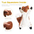 thumbnail image 6 of TETOU 2Pcs Squeaky Dog Toys, No Stuffing Crinkle Dog Toys, Interactive Dog Toy for Aggressive Chewers Large Medium Small Dogs (Fox & Lion), 6 of 7